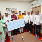 त्र्यंबकेश्वर देवस्थानतर्फे पूरग्रस्तांसाठी १ कोटीची मदत